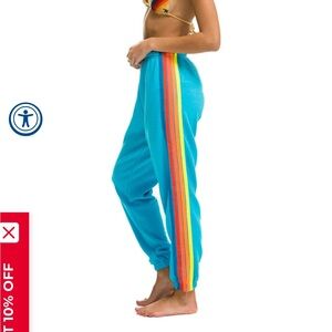Aviator Nation Neon Blue Sweatpants